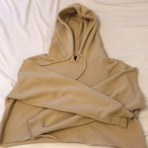 Urban Outfitters Cropped Nude Hoodie